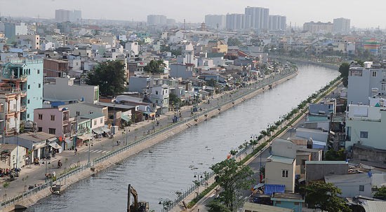 Tan Hoa-Lo Gom Canal in HCMC (Photo: SGGP)